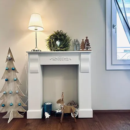 Snowflake Elegante A Tema Natale In Centro A Apartmán